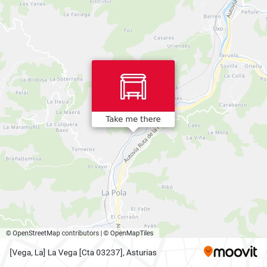 [Vega, La]  La Vega [Cta 03237] map