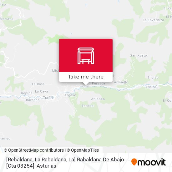 [Rebaldana, La|Rabaldana, La]  Rabaldana De Abajo [Cta 03254] map