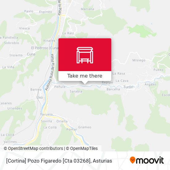 [Cortina]  Pozo Figaredo [Cta 03268] map
