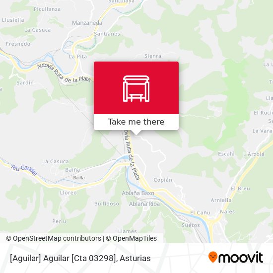 [Aguilar]  Aguilar [Cta 03298] map