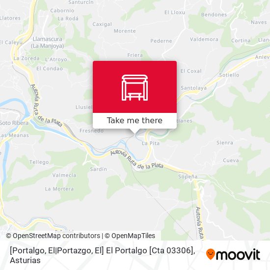 [Portalgo, El|Portazgo, El]  El Portalgo [Cta 03306] map