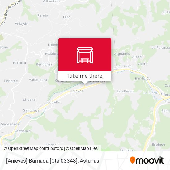 [Anieves]  Barriada [Cta 03348] map