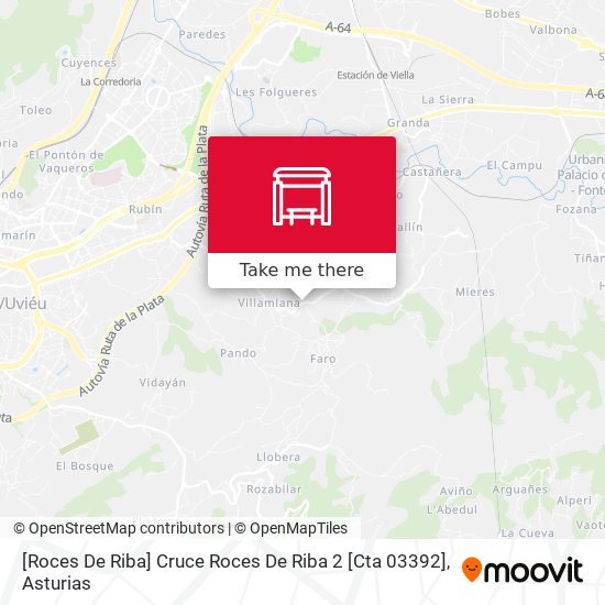 [Roces De Riba]  Cruce Roces De Riba 2 [Cta 03392] map