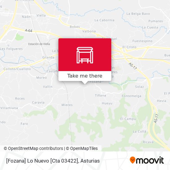 [Fozana]  Lo Nuevo [Cta 03422] map