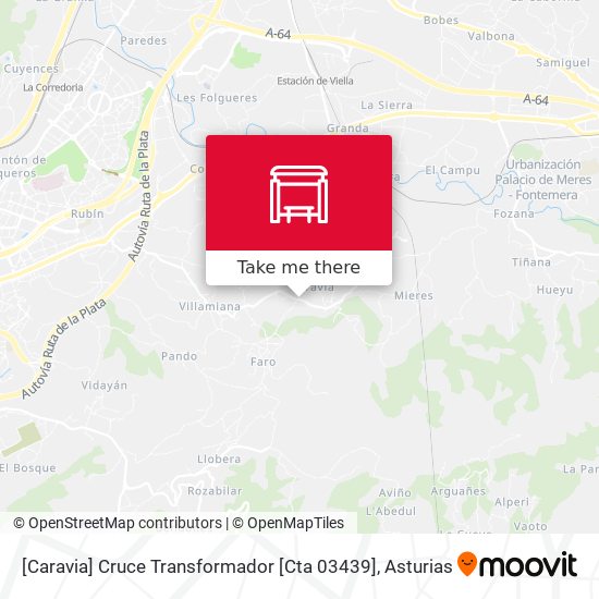 [Caravia]  Cruce Transformador [Cta 03439] map