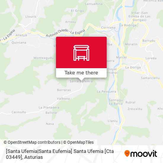 [Santa Ufemia|Santa Eufemia]  Santa Ufemia [Cta 03449] map