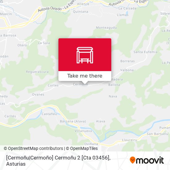 [Cermoñu|Cermoño]  Cermoñu 2 [Cta 03456] map