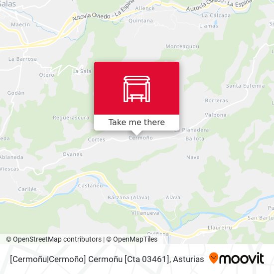 [Cermoñu|Cermoño]  Cermoñu [Cta 03461] map