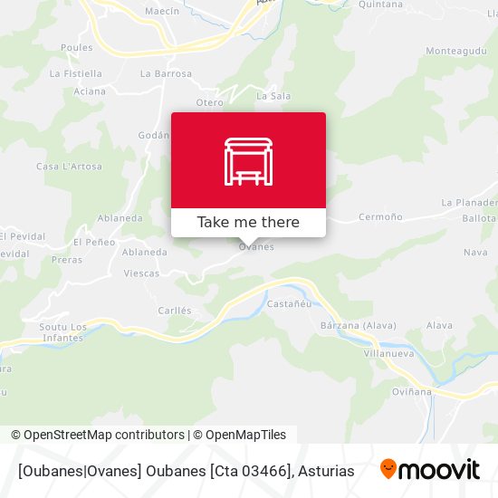 [Oubanes|Ovanes]  Oubanes [Cta 03466] map