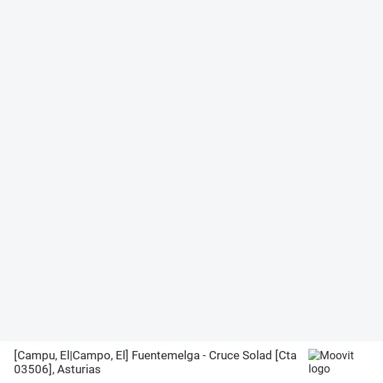 [Campu, El|Campo, El]  Fuentemelga - Cruce Solad [Cta 03506] map