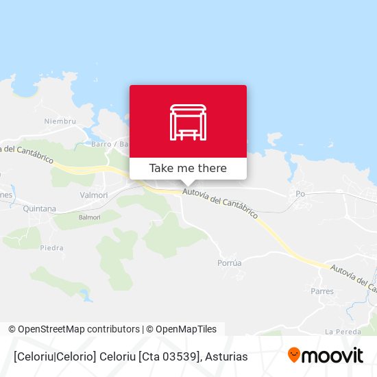 [Celoriu|Celorio]  Celoriu [Cta 03539] map