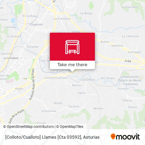 [Colloto / Cualloto]  Llames [Cta 03592] map