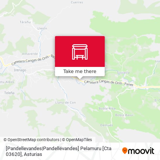 [Pandellevandes|Pandellévandes]  Pelamuru [Cta 03620] map