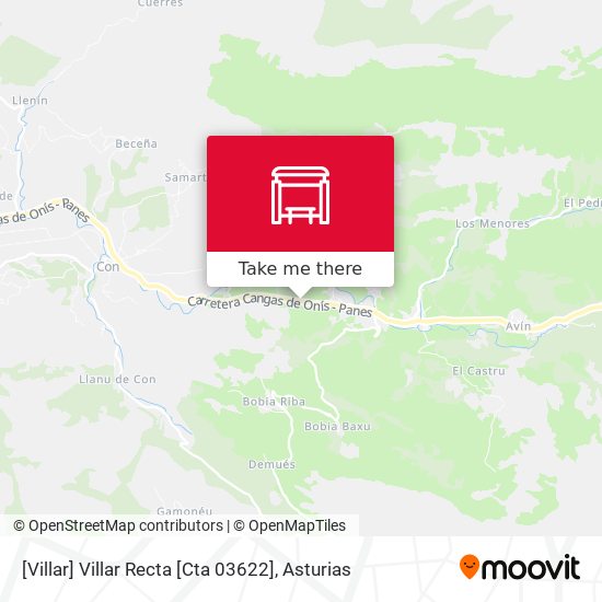 [Villar]  Villar Recta [Cta 03622] map