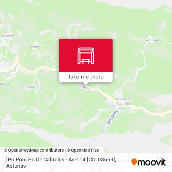 [Po|Poo]  Po De Cabrales - As-114 [Cta 03659] map