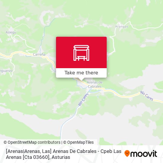 [Arenas|Arenas, Las]  Arenas De Cabrales - Cpeb Las Arenas [Cta 03660] map