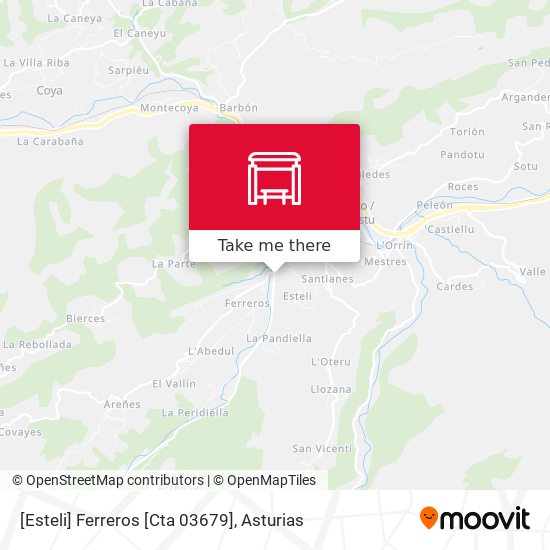 [Esteli]  Ferreros [Cta 03679] map