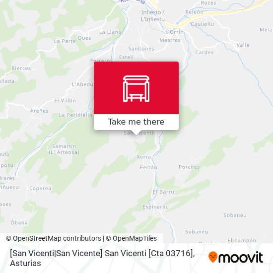 [San Vicenti|San Vicente]  San Vicenti [Cta 03716] map