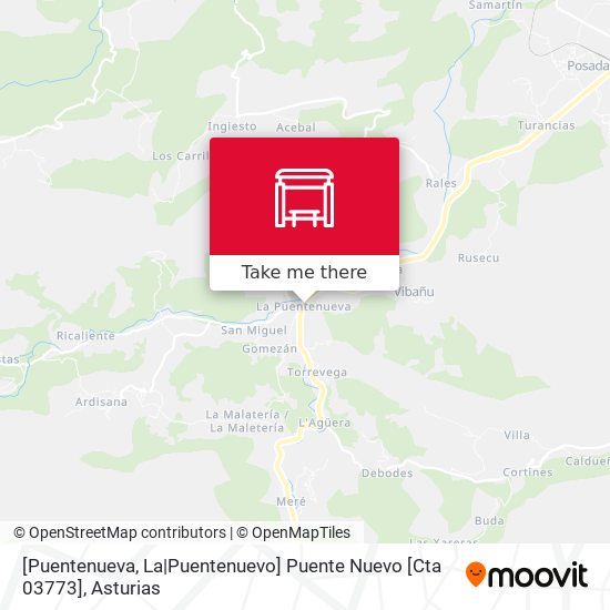 [Puentenueva, La|Puentenuevo]  Puente Nuevo [Cta 03773] map