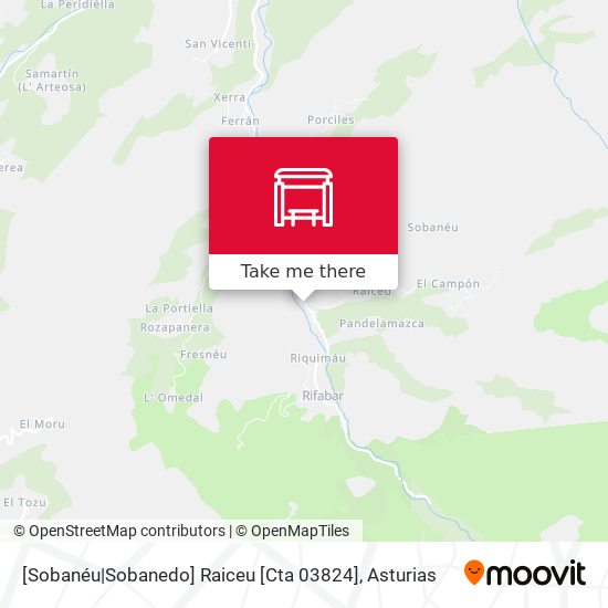 [Sobanéu|Sobanedo]  Raiceu [Cta 03824] map