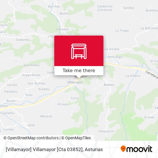 [Villamayor]  Villamayor [Cta 03852] map