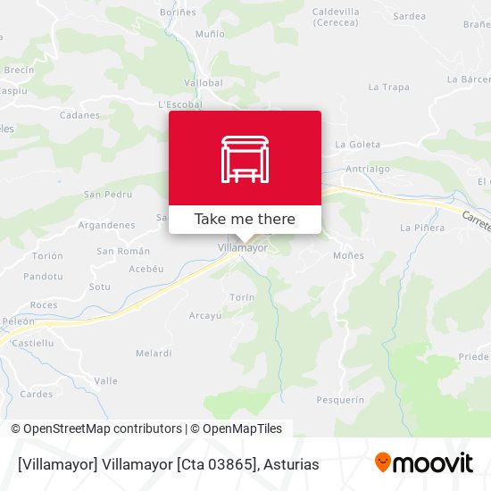 [Villamayor]  Villamayor [Cta 03865] map