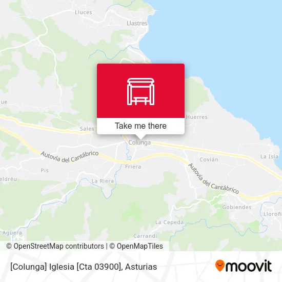 [Colunga]  Iglesia [Cta 03900] map