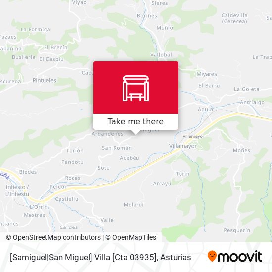 [Samiguel|San Miguel]  Villa [Cta 03935] map