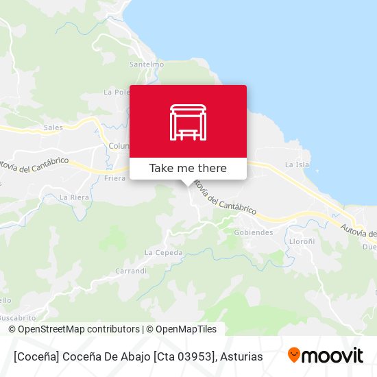 [Coceña]  Coceña De Abajo [Cta 03953] map