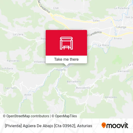 [Pivierda]  Agüera De Abajo [Cta 03962] map