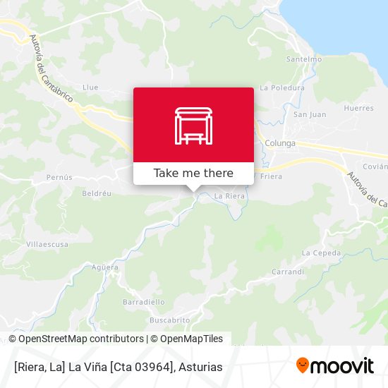 [Riera, La]  La Viña [Cta 03964] map
