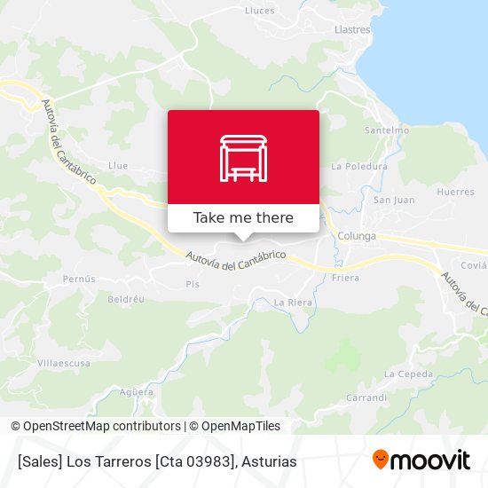 [Sales]  Los Tarreros [Cta 03983] map