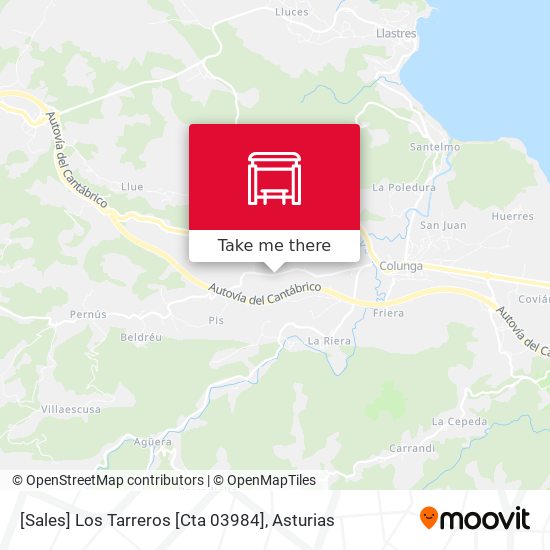 [Sales]  Los Tarreros [Cta 03984] map