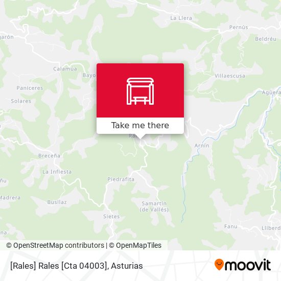 [Rales]  Rales [Cta 04003] map