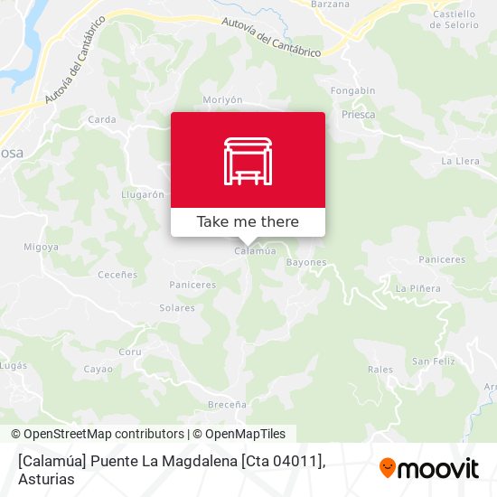 [Calamúa]  Puente La Magdalena [Cta 04011] map