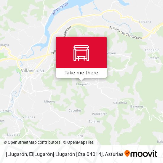 [Llugarón, El|Lugarón]  Llugarón [Cta 04014] map