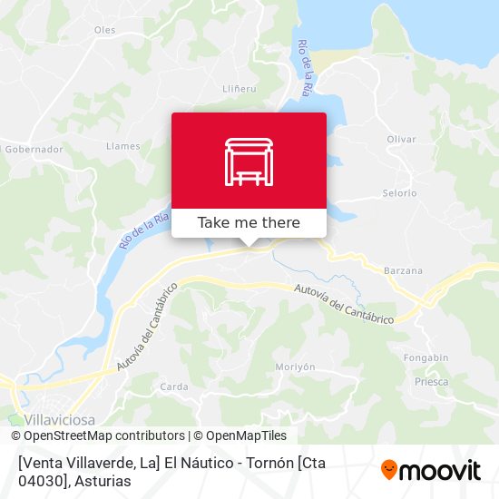 [Venta Villaverde, La]  El Náutico - Tornón [Cta 04030] map