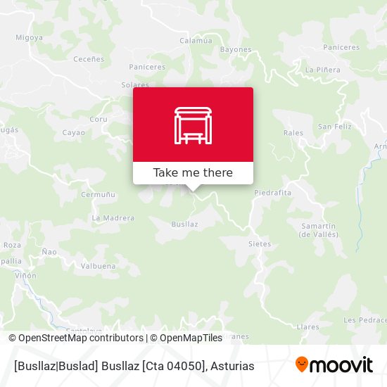 [Busllaz|Buslad]  Busllaz [Cta 04050] map