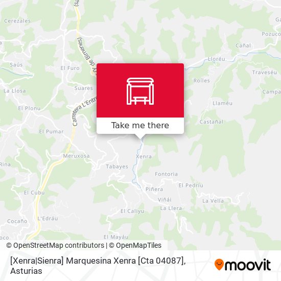 [Xenra|Sienra]  Marquesina Xenra [Cta 04087] map