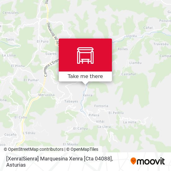 [Xenra|Sienra]  Marquesina Xenra [Cta 04088] map