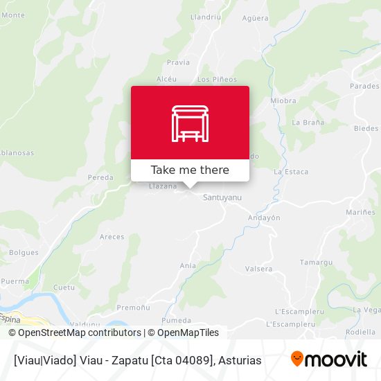 [Viau|Viado]  Viau - Zapatu [Cta 04089] map