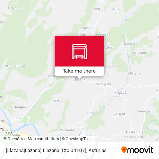 [Llazana|Lazana]  Llazana [Cta 04107] map