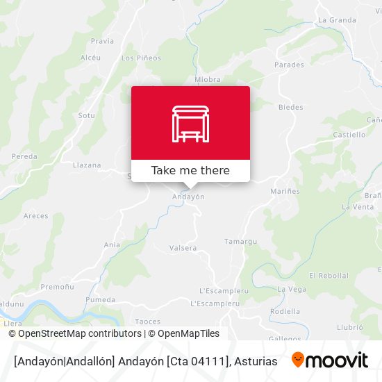 [Andayón|Andallón]  Andayón [Cta 04111] map