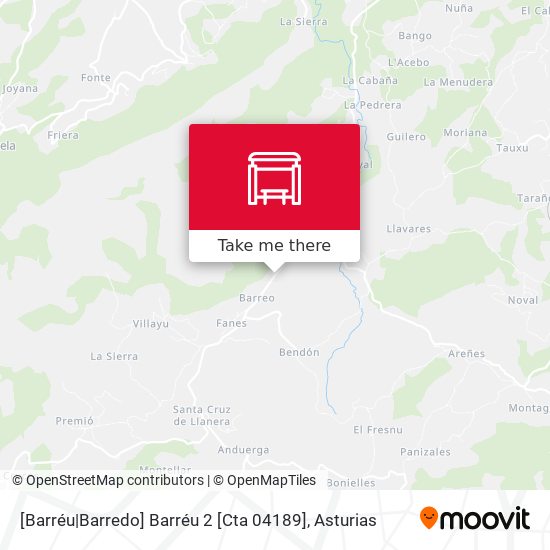 [Barréu|Barredo]  Barréu 2 [Cta 04189] map