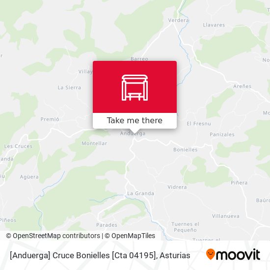 [Anduerga]  Cruce Bonielles [Cta 04195] map