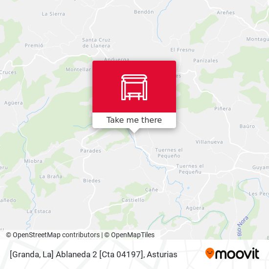 [Granda, La]  Ablaneda 2 [Cta 04197] map