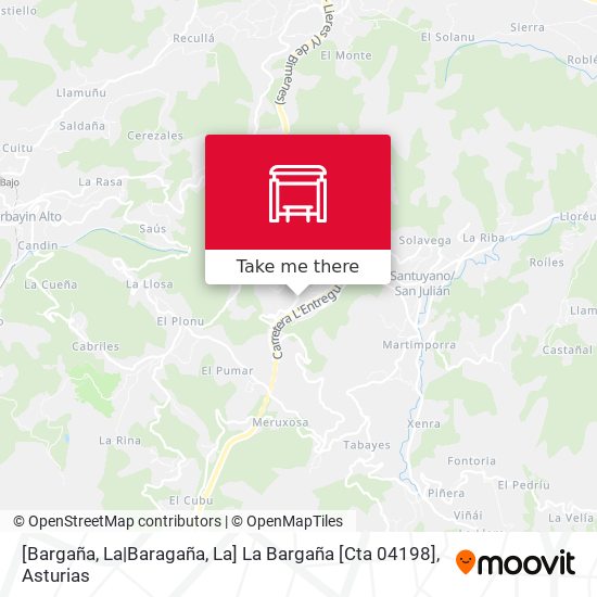 [Bargaña, La|Baragaña, La]  La Bargaña [Cta 04198] map