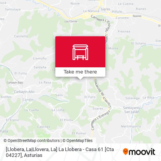 [Llobera, La|Llovera, La]  La Llobera - Casa 61 [Cta 04227] map