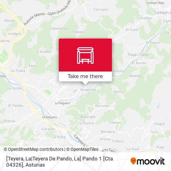 [Teyera, La|Teyera De Pando, La]  Pando 1 [Cta 04326] map