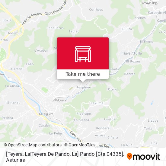[Teyera, La|Teyera De Pando, La]  Pando [Cta 04335] map